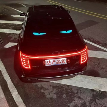 【店家優選】屏货车动态滚动屏车载后窗广告智能车贴软屏