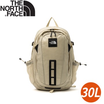 【The North Face 30L 多隔層雙肩後背包《淺卡其》】3KYJ/電腦包/登山包/通勤背包/肩背包/攻頂包