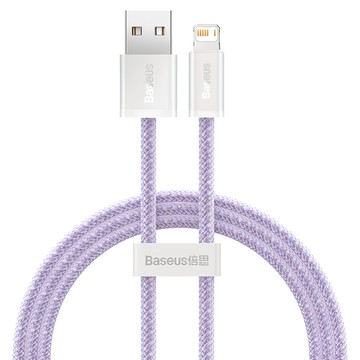 Baseus 倍思 靈動系列 iOS快充數據線 2.4A  1m  紫色  1條