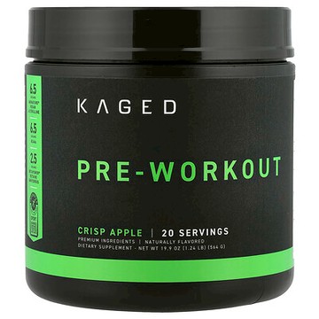 Kaged, 鍛鍊前，香脆蘋果味，1.24 磅（564 克）
