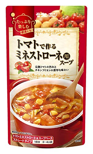 モランボン トマトで作るミネストローネ用スープ 750g 5袋