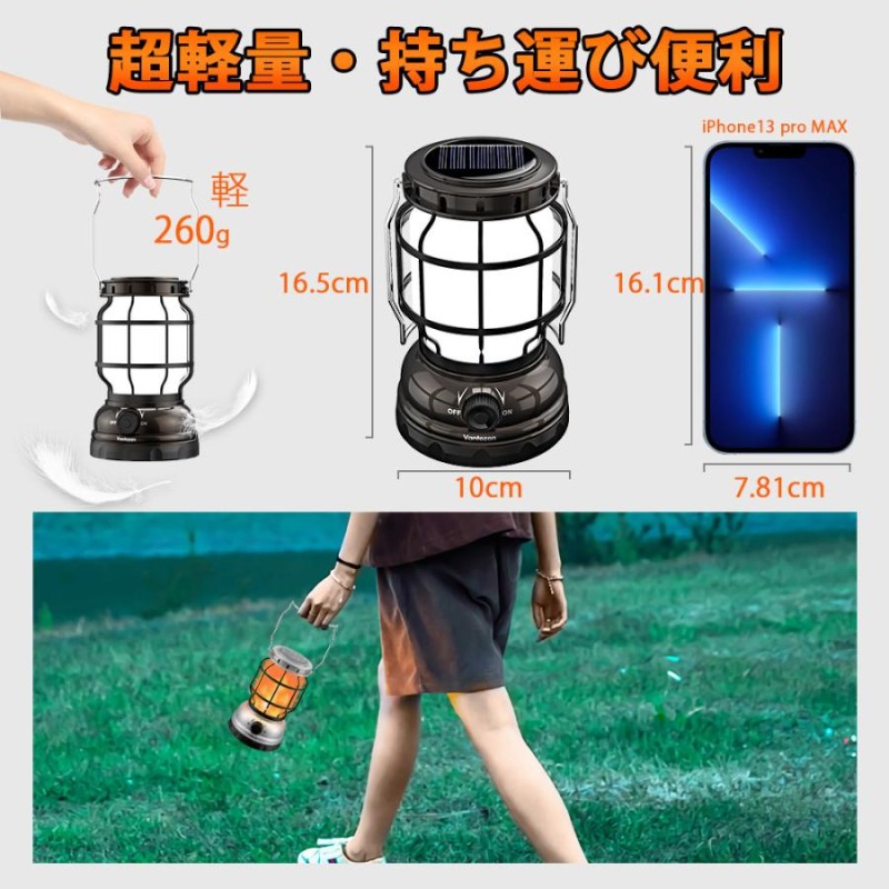 使えるLEDランタン 充電式 やかましい 色々 