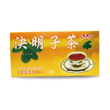 《萬年春》防潮決明子茶包2g*100入/盒  無糖 無咖啡因 冷泡茶 熱泡皆可 辦公室茶包