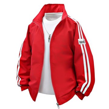 春秋男士外套立領休閑運動防風防水夾克男裝潮流百搭寬松薄款褂子