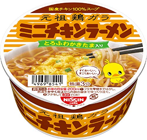 日清チキンラーメンどんぶりミニ 38g12個