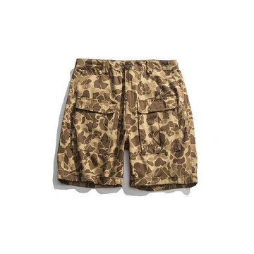 FINDSENSE 正韓薄款短褲 G6 2019夏款新款 迷彩工裝短褲居家沙灘野炊休閒褲