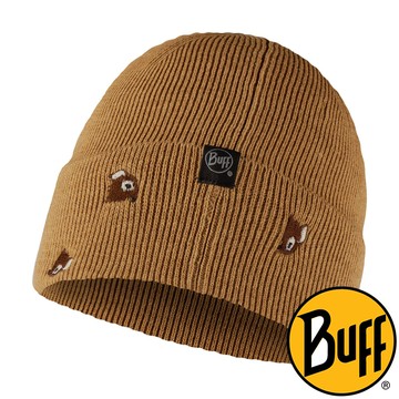 【西班牙 BUFF】兒童OTTY 混紡針織保暖帽『小鹿棕』BFL129629 戶外 露營 登山 健行 休閒 時尚 保暖 兒童 保暖帽