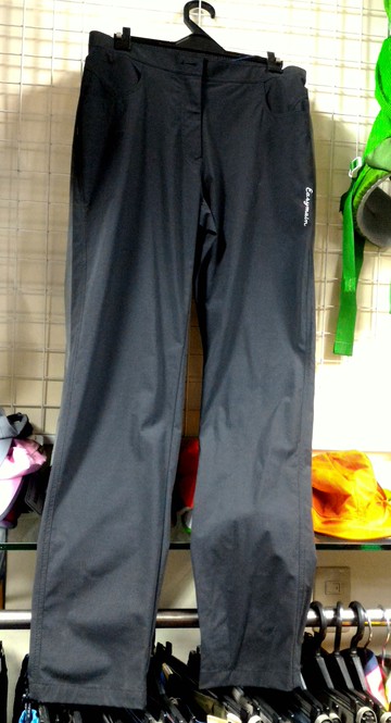 ├登山樂┤ 台灣EasyMain衣力美 女彈性撥水快乾長褲  黑 #R1644-75