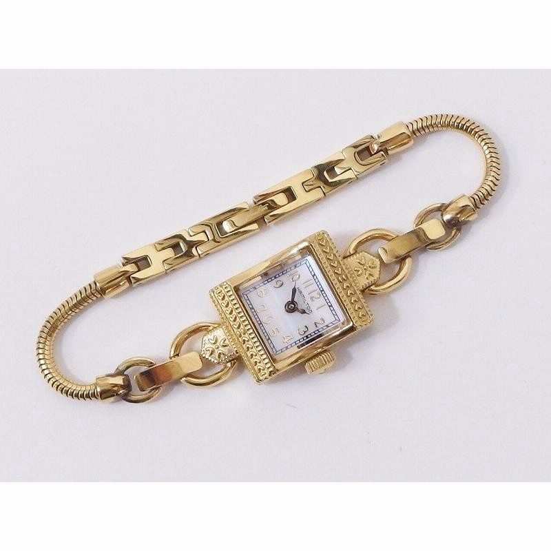 ハミルトン HAMILTON アメリカンクラシック シェル文字盤 ゴールド