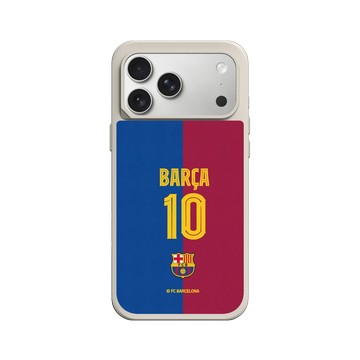 iPhone 17 Pro Max SolidX 貝殼灰 - FC Barcelona - BARÇA 10