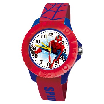 Disney 迪士尼 U9系列/漫威系列 兒童手錶 雙色膠錶  24cm  紅色