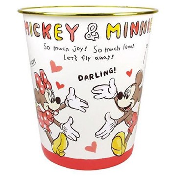 【震撼精品百貨】米奇/米妮_Micky Mouse~迪士尼 DISNEY 米奇 MICKEY &米妮 MINNIE 塑膠垃圾桶