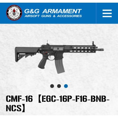 G&G ARMAMENT 【G&G ARMAMENT】【G&G電動ガン】 CMF-16 【EGC-16P-F16