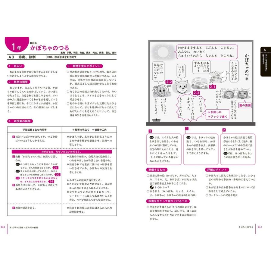 板書で見る全時間の授業のすべて 特別の教科 道徳 小学校低学年