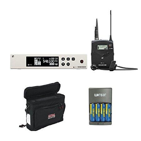 Sennheiser ew 100 G4-ME Wireless System with ME Cardioid Lavalier Microphone A1: (470 to 516Mhz), GM-1W Wireless Mobile Pack ＆ 4-Hour Rapid Charg