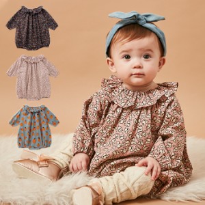 ベビー服 おしゃれ 日本製 Boribon Oeuf ピエロ衿 ロンパース 女の子 赤ちゃん ベビー用品 70 80 キッズ 通販 Lineポイント最大7 0 Get Lineショッピング