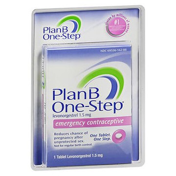 Plan B OneStep Emergency Contraceptive Tablet 1 Each by Plan B OneStep