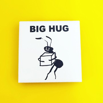 螞蟻 蟻  瓷磚磁鐵 台灣 鐵 送禮 交換禮物 文創 磁鐵  瓷磚 昆蟲