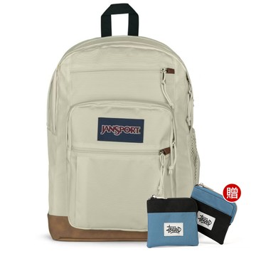 JanSport COOL STUDENT 校園系列後背包 -椰奶白