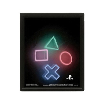 PlayStation 經典PS標誌- 英國進口3D海報