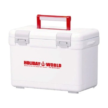 SHInWA 伸和 Holiday World LC釣魚露營多功能保冷冰桶  7L  白色