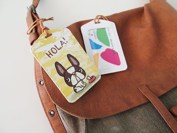 多功能卡套鑰匙圈-Hola!小法鬥