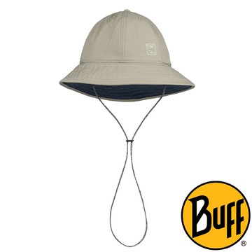 【西班牙 BUFF】Nmad休閒護頸漁夫帽UPF50『淺沙色』BF133563 戶外 露營 登山 健行 休閒 時尚 遮陽 遮陽帽 漁夫帽