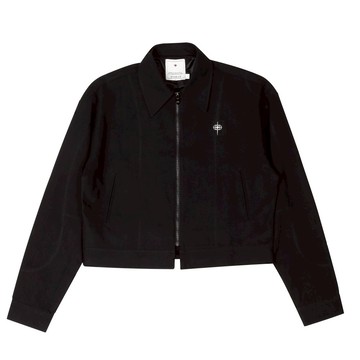 TRIPLET LINED POLO JACKET / Tyson Yoshi TRIPLET 短版外套 y2k