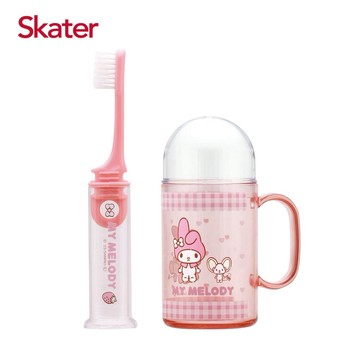 【Skater】便利牙刷(附收納杯)美樂蒂