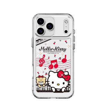 三麗鷗  17/16/15/14/13/12 防震雙料水晶彩鑽手機殼-凱蒂協奏曲