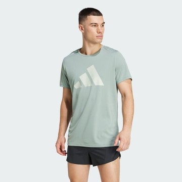 Adidas Run It Tee JD2324 男 T恤 運動上衣 休閒短袖 跑步 吸濕排汗 綠 亞版