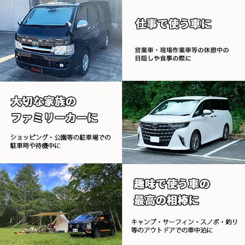 サンシェード 車 ロール式 シンシェード SS-1400 200系