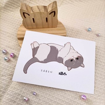 ME183-07_我紙在乎你百喵萌明信片_postcard