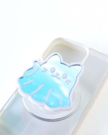 靈魂喵喵磁吸鏡面手機支架