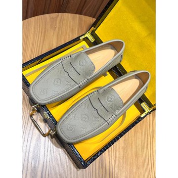 奢侈品高級豆豆鞋男2025年新款夏季懶人一腳蹬樂福鞋真皮休閑皮鞋