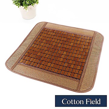 棉花田香榭碳化麻將竹坐墊-二件組