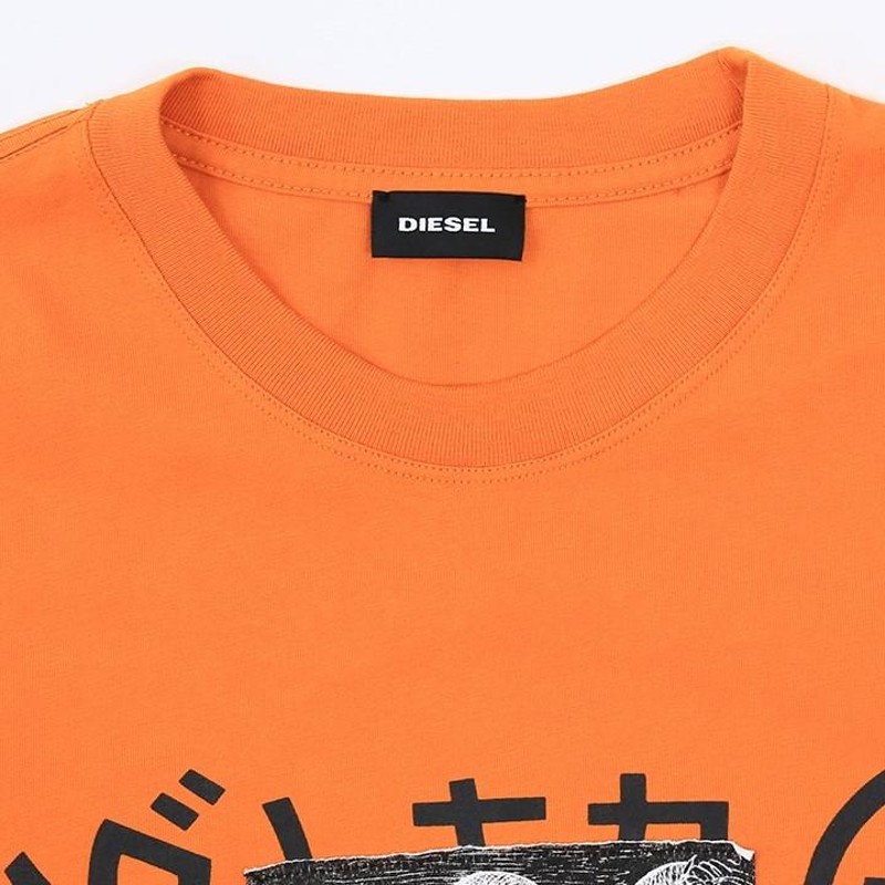 ディーゼル DIESEL 長袖Tシャツ カットソー メンズ アジアン