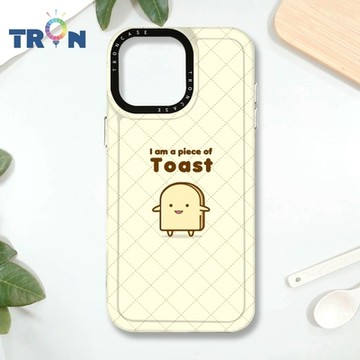 TRON IPHONE 16 PRO MAX 吐司麵包君心情系列 MAGSAFE 磁吸 防摔 太空殼 透黑 手機殼