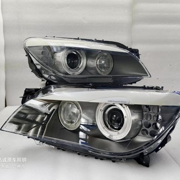 (質量保固）09-15款BMW 7系 F02 LED大燈原廠原裝前大燈總成頭燈