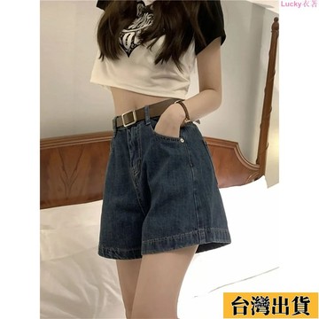 🌟新店優惠🌟短褲 牛仔短褲 寬褲女 韓係短褲 牛仔短褲女 寬鬆短褲 闊腿短褲 高腰牛仔褲 顯瘦短褲 休閒短褲 a字褲