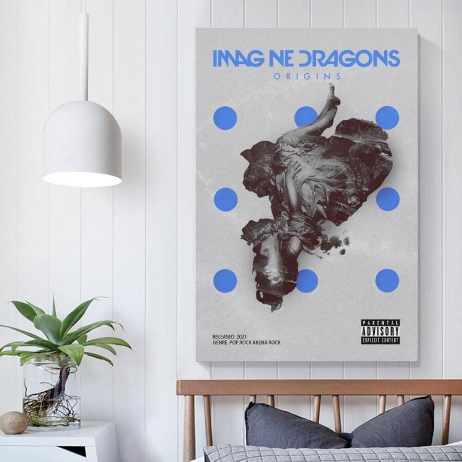 Demons By Imagine Dragons (1) Canvas Poster Living Room Decoration Bedroom