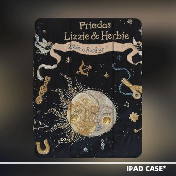 原創小眾中古太陽神插畫適用11代2025款air7ipadpro三折ipad殼防彎亞克力平板殼9代10.2寸air4/5mini6帶筆槽