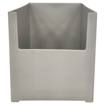 櫥櫃系統 M號 雜物收納盒 (14x21x15.5cm)，立體收納，多用途  灰色  1個