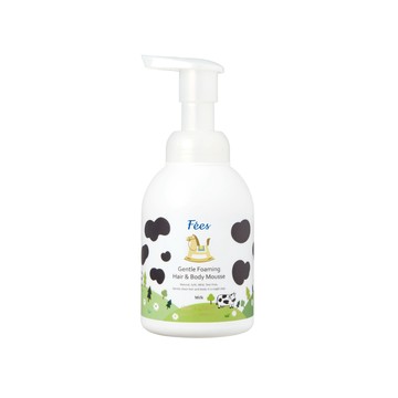 Fees 嬰兒洗髮沐浴泡泡-香濃牛奶400ml