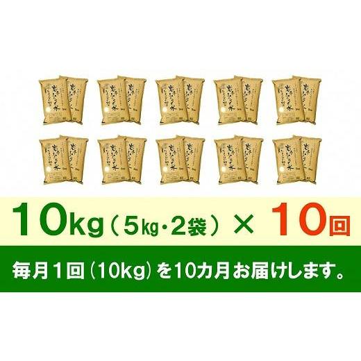 ふるさと納税 岩手県 奥州市 ☆全10回定期便☆ 岩手ふるさと米 10kg(5kg×2)×10ヶ月 一等米ひとめぼれ 令和5年産 新米  東北有数のお米の産地 岩手県奥州市産