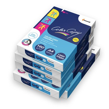 Mondi Color Copy 彩色雷射專用影印紙 160g 5入  1250個裝  A4