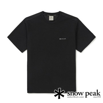 【Snow Peak韓系】男ClendHybrid短袖T恤『黑』MMD-TS56 戶外 露營 登山 健行 休閒 時尚 出國 旅遊 短袖 T恤