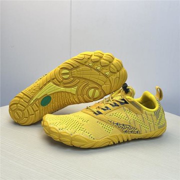 外貿出口寬頭鞋運動鞋靜音減震軟底男女健身跳操舞繩跑步瑜伽鞋