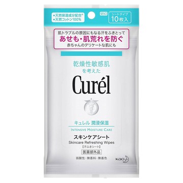 Curel 珂潤 溫和保濕潔膚紙 10張  1包  54ml