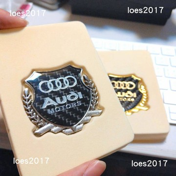 碳纖紋 AUDI 側標 車貼 貼標 碳纖 奧迪 A3 A4 A5 A1 A6 S3 S4 S5 RS Q3 Q5 Q7